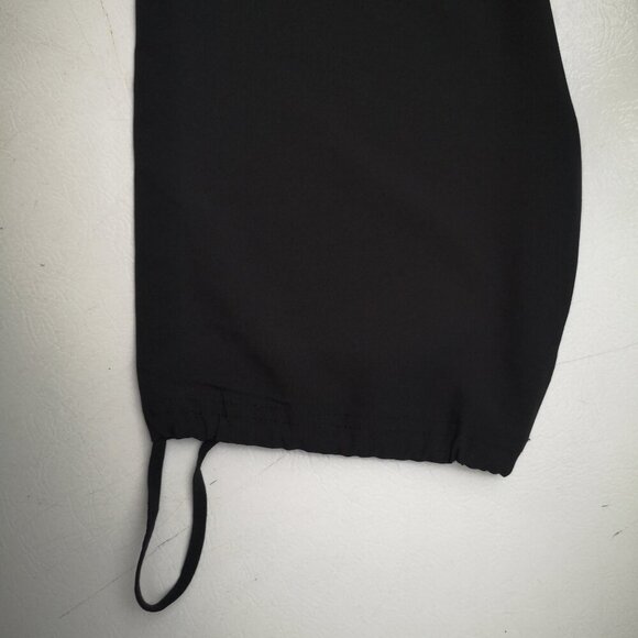 NWT Reebok Ladies Size Large Black Elastic & Tie Waist Active Capris - Picture 9 of 13